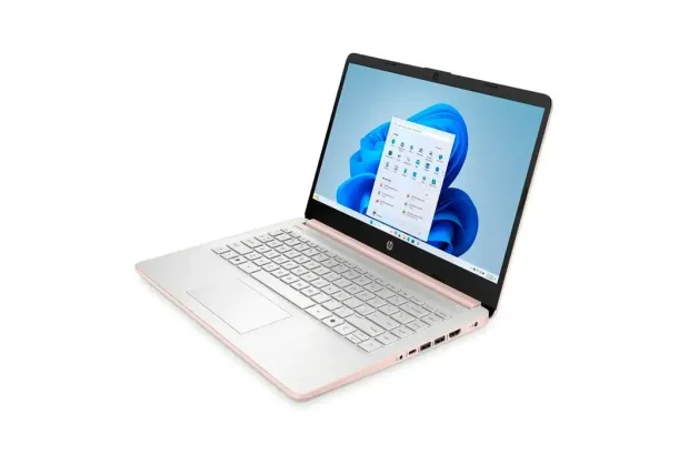 Laptop HP Stream 14-dq6015dx / B7FS4UA / Intel N / 8GB / 128GB / Intel UHD / HD / Win 11 / Mysz / Podkładka / Różowy