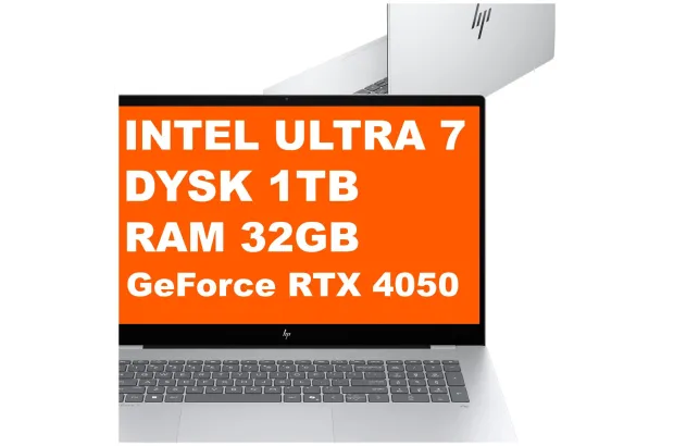 Laptop HP OmniBook 7 NGAI 17-dc0005na / BG3H4EA / Ultra 5 / 16GB / 512GB / Intel Arc / FullHD / Win 11 / Srebrny