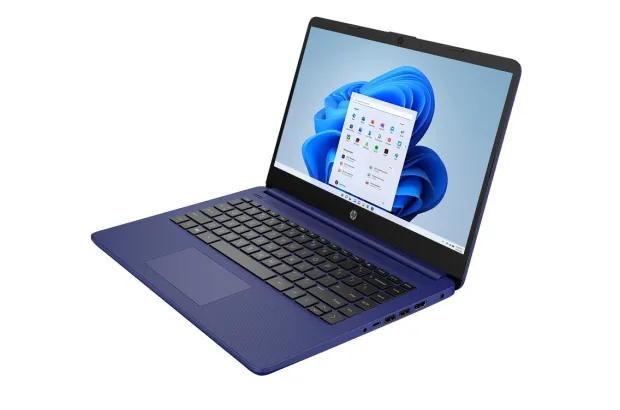 Laptop HP 14-dq6001na / BQ7T3EA / Intel N150 / 4GB / 128GB UFS / Intel UHD / HD / Win 11 / Fioletowy