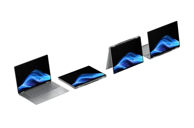 Laptop HP OmniBook X Flip 2w1 NGAI 16-ar0005na / BH3F4EA / Ryzen AI 5 / 16GB / 512GB / Radeon 840M / 2k / Win 11 / Srebrny