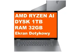 Laptop HP OmniBook X Flip 2w1 NGAI 16-ar0011na / C1ZT5EA / Ryzen AI 7 / 32GB / 1TB / Radeon 860M / 2k / Win 11 / Srebrny