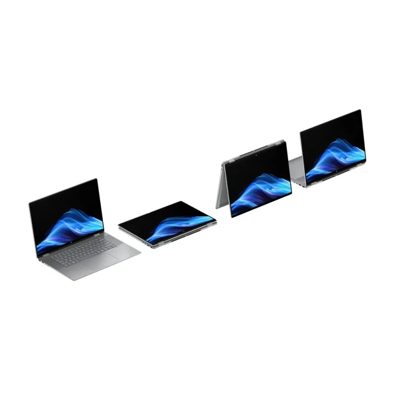 Laptop HP OmniBook X Flip 2w1 NGAI 16-ar0011na / C1ZT5EA / Ryzen AI 7 / 32GB / 1TB / Radeon 860M / 2k / Win 11 / Srebrny