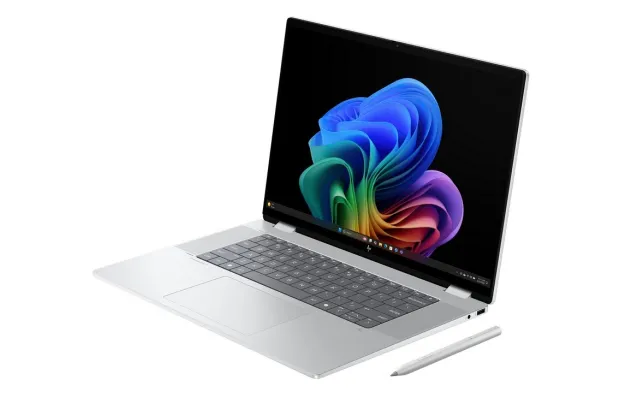 Laptop HP OmniBook X Flip 2w1 NGAI 16-as0010na / C27K1EA / Ultra 7 / 32GB / 1TB / Intel Arc 140V / 2k OLED / Win 11 / Srebrny