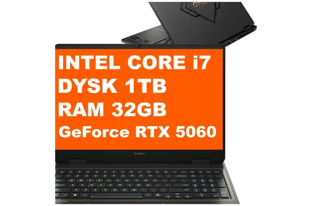 LAPTOP GAMINGOWY OMEN 16 LEAGUE OF LEGENDS 16-am0017dx / BZ0F9UA / Intel i7 / 32GB / 1TB / RTX 5060 / 2k / Win 11 / Czarny