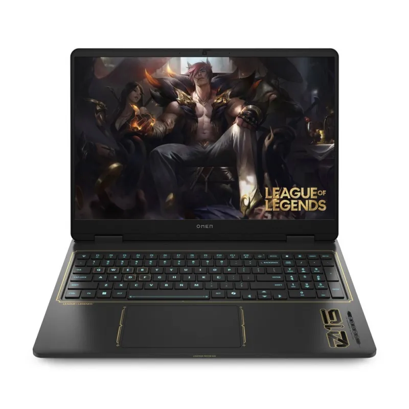 LAPTOP GAMINGOWY OMEN 16 LEAGUE OF LEGENDS 16-am0017dx / BZ0F9UA / Intel i7 / 32GB / 1TB / RTX 5060 / 2k / Win11 / Mysz / Czarny