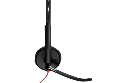 Słuchawki przewodowe POLY Blackwire 3225 Stereo USB-C Headset +3.5mm Plug +USB-C/A Adapter (Bulk) Czarny (8X229A6)