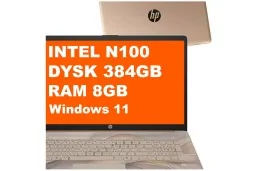 Laptop HP 17-cn3164ds / BS6W5UA / Intel N100 / 8GB / 384GB / Intel UHD / HD+ / Win 11 / Chai Latte