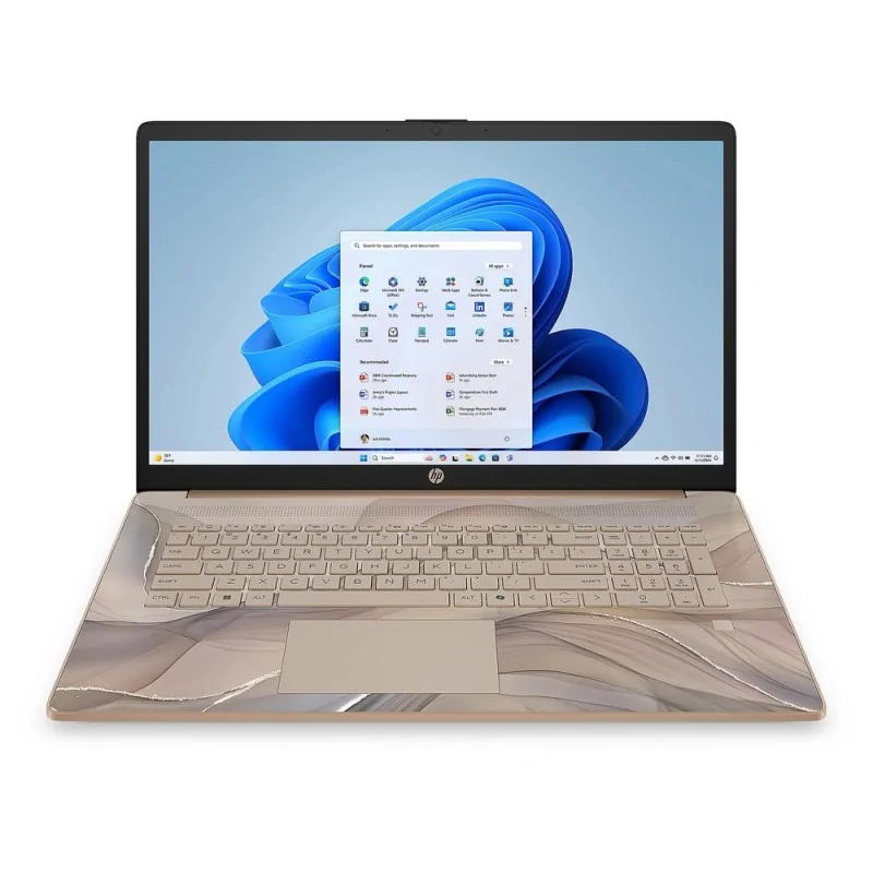 Laptop HP 17-cn3164ds / BS6W5UA / Intel N100 / 8GB / 384GB / Intel UHD / HD+ / Win 11 / Chai Latte