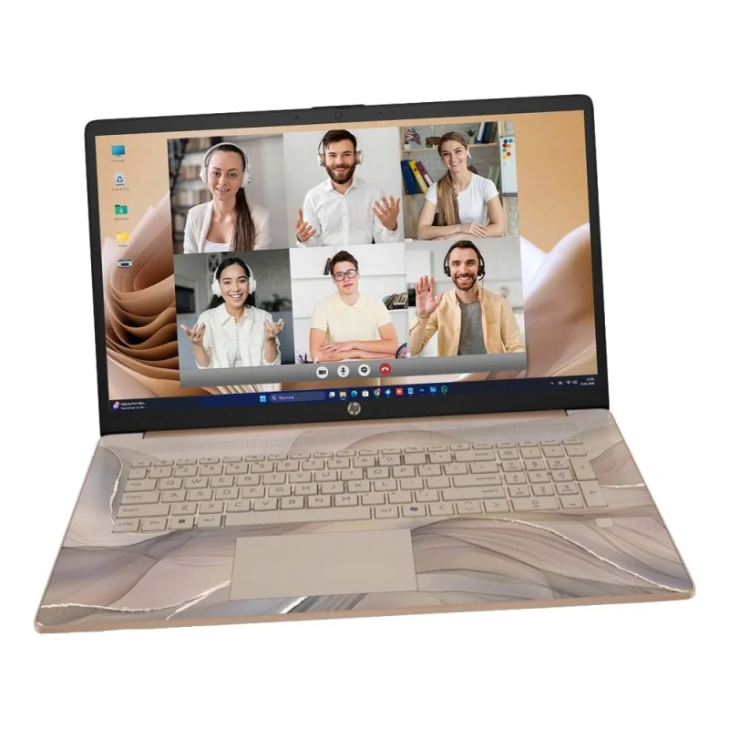 Laptop HP 17-cn3164ds / BS6W5UA / Intel N100 / 8GB / 384GB / Intel UHD / HD+ / Win 11 / Chai Latte