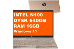 Laptop HP 17-cn3164ds / BS6W5UA / Intel N100 / 16GB / 640GB / Intel UHD / HD+ / Win 11 / Chai Latte