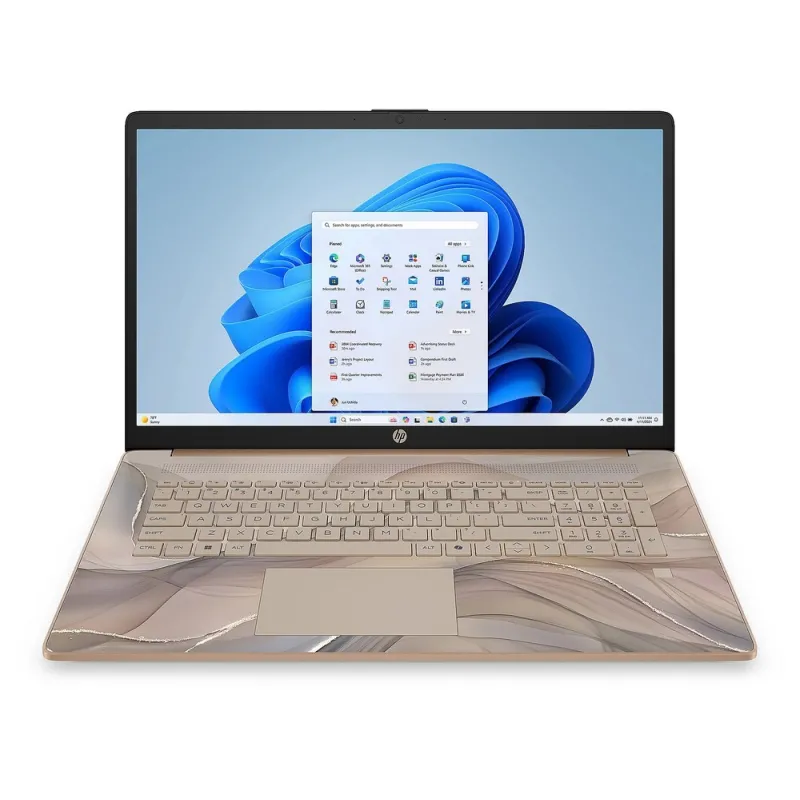 Laptop HP 17-cn3164ds / BS6W5UA / Intel N100 / 16GB / 384GB / Intel UHD / HD+ / Win 11 / Chai Latte
