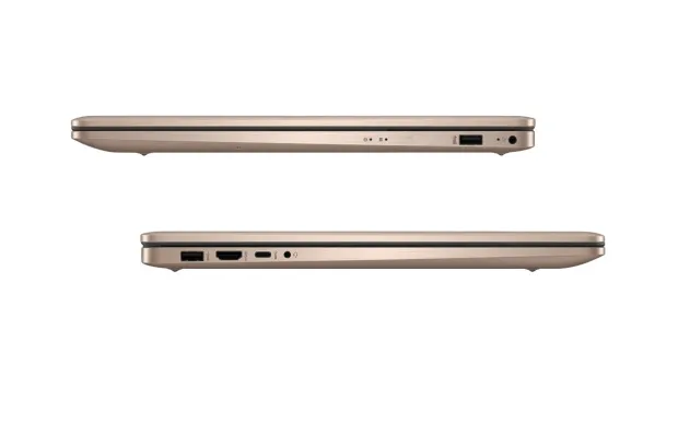 Laptop HP 17-cn3164ds / BS6W5UA / Intel N100 / 8GB / 640GB / Intel UHD / HD+ / Mysz / Podkładka / Win 11 / Chai Latte