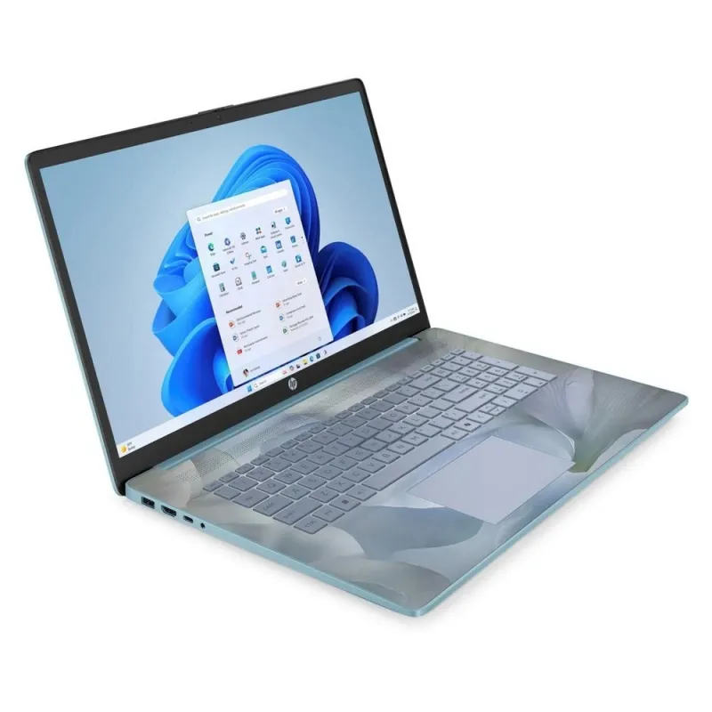 Laptop HP 17-cn3165ds / BS6W6UA / Intel N100 / 16GB / 640GB / Intel UHD / HD+ / Mysz / Podkładka / Win 11 / Niebieski