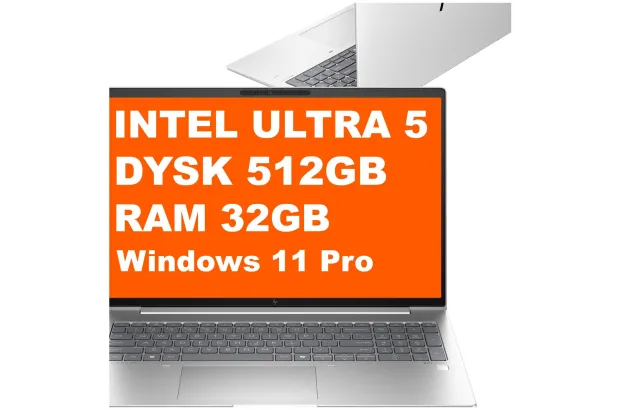 HP EliteBook 660 G11 / BK9V4U8 / Ultra 5 / 32GB / 512GB / Intel Graphics / WUXGA / Win 11 Pro / Srebrny