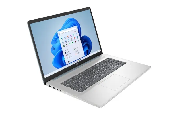 Laptop HP 17-cn3107ds / AD7K0UA / Intel N200 / 4GB / 128GB UFS / Intel UHD / HD+ / Dotyk / Win 11 / Niebieski