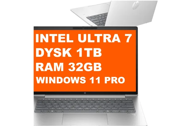 Laptop Biznesowy HP Probook 440 G11 / A3RN6UA / Ultra 7 / 32GB / 1TB / Intel Graphics / 2k / Dotyk / Win 11 Pro / Srebrny