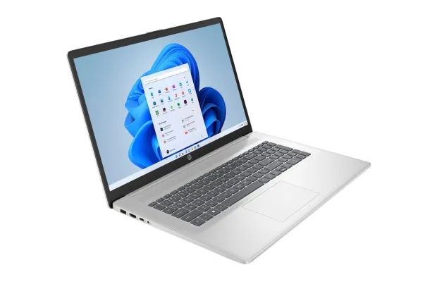 Laptop HP 17-cp2025dx / B4GX7UA / Ryzen 5 / 8GB / 512GB / AMD Radeon / FullHD / Win 11 / Srebrny