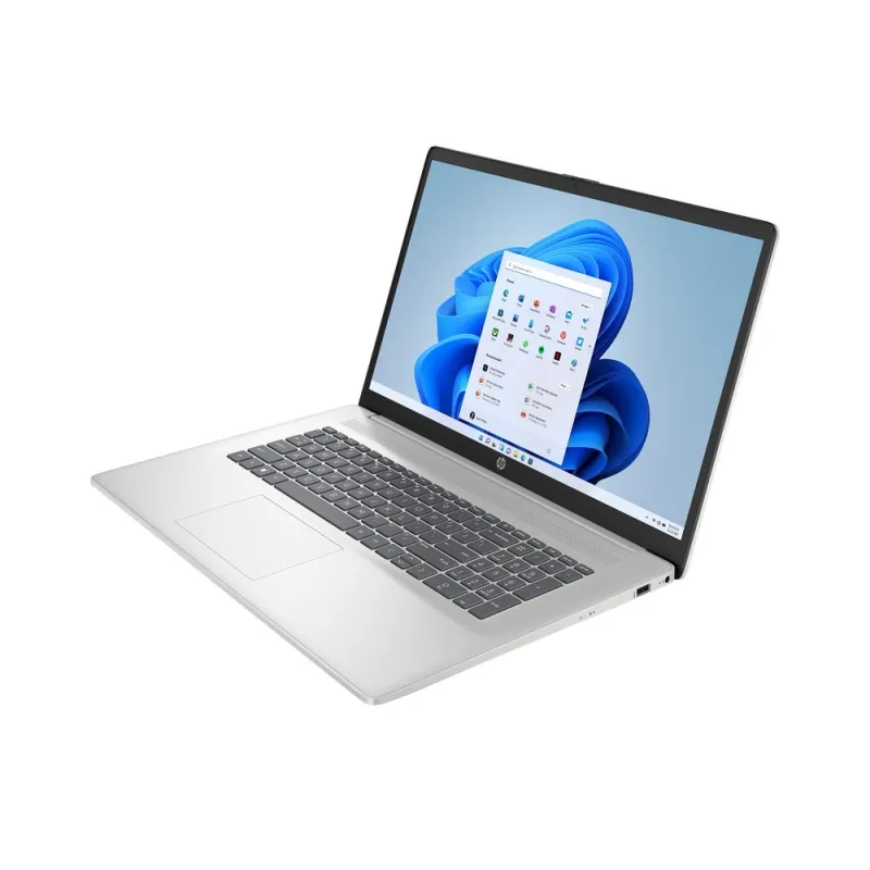 Laptop HP 17-cn4003ca / A00XPUA / Core 5 / 16GB / 512GB / Intel Graphics / FullHD / Win 11 / Srebrny