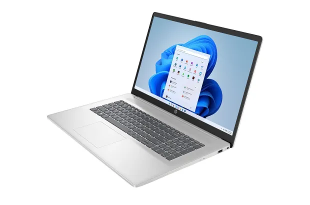 Laptop HP 17-cn4003ca / A00XPUA / Core 5 / 16GB / 512GB / Intel Graphics / FullHD / Win 11 / Srebrny