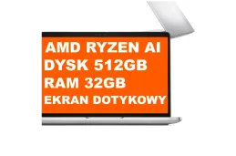 Laptop Dell Pro 13 Plus 2w1 / K7DT3 / Ryzen AI 7 / 32GB /...