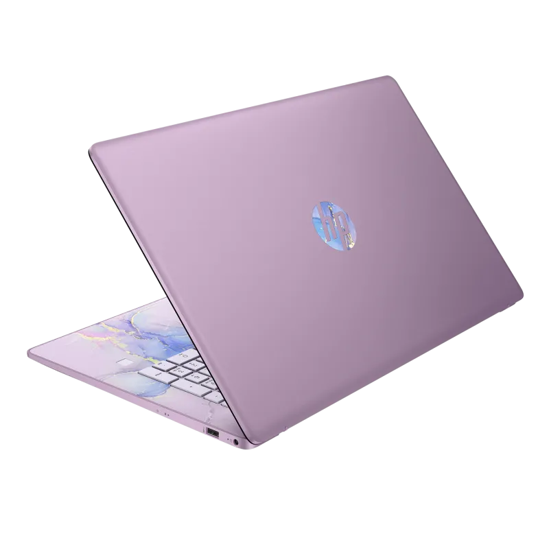 Laptop edukacyjny HP 17-cn3143ds / BK1C2UA / Intel N100 / 4GB / UFS 128GB / Intel UHD / HD+ / Dotyk / Win 11 / Fiolet