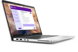 Laptop Dell Pro 13 Plus / PRO0185712-R0028733-PC / Ultra 7 / 32GB / 1TB / Intel Graphics / WUXGA / Dotyk / Win 11 Pro / Srebrny