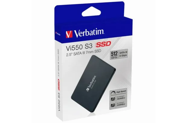 Dysk SSD wewnętrzny Verbatim Vi550 512GB 2,5" SATA3
