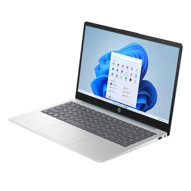 HP Laptop 14-em0002wm / CF2F1UA / AMD Athlon / 4GB / 512GB / Radeon 610M / HD / Win 11 / Niebieski