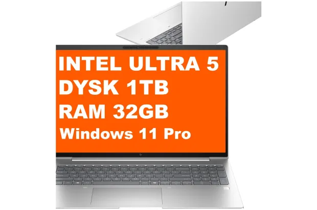 HP EliteBook 660 G11 / BK9V4U8 / Ultra 5 / 32GB / 1TB / Intel Graphics / WUXGA / Win 11 Pro / Srebrny