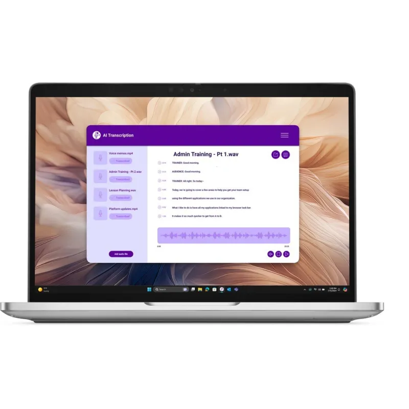Laptop Dell Pro 13 Plus 2w1 / K7DT3 / Ryzen AI 7 / 32GB / 1TB / Radeon 860M / WUXGA / W11 Pro / Dotyk / Srebrny
