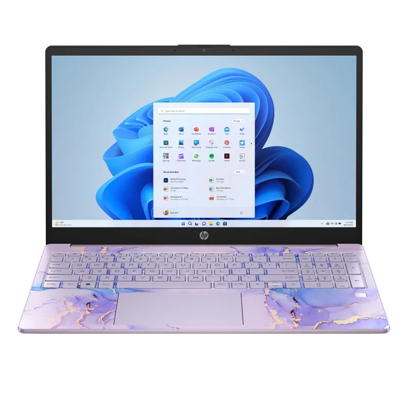 Laptop HP 15-fd0108ds / AA2K9UA / Intel N100 / 8GB / 128GB / Intel UHD / HD / Win 11 / Fioletowy