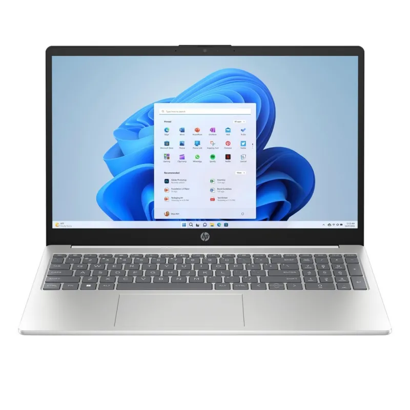 Laptop HP 15-fd0106ds / AA2J9UA / Intel N100 / 16GB / 128GB UFS / Intel UHD / HD / WIn 11 / Biały