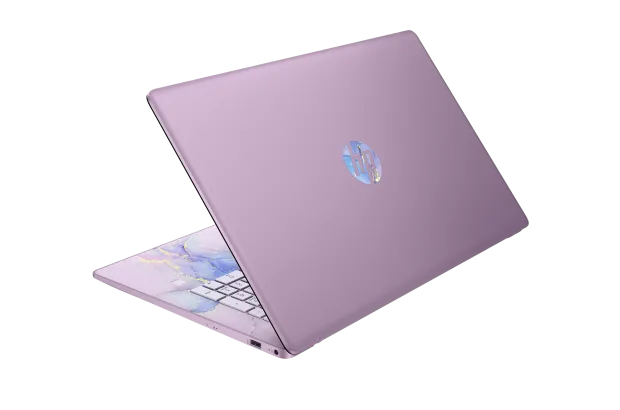 Laptop edukacyjny HP 17-cn3143ds / BK1C2UA / Intel N100 / 8GB / UFS 128GB / Intel UHD / HD+ / Dotyk / Win 11 / Fiolet