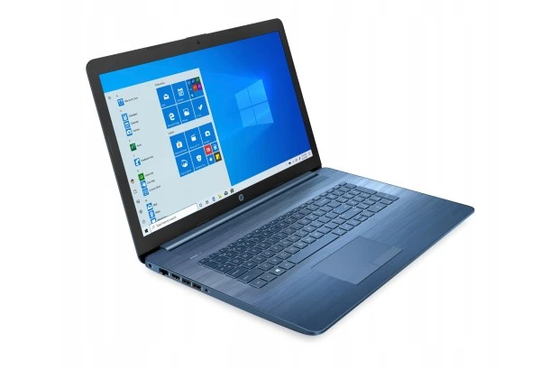 Laptop HP 17-by2019ds / 22J78UAR / Intel N4020 / 8GB /SSD 256GB / Intel UHD / HD+ / Win11/ Niebieski
