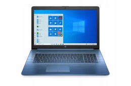 Laptop HP 17-by2019ds / 22J78UAR / Intel N4020 / 8GB /SSD 256GB / Intel UHD / HD+ / Win11/ Niebieski