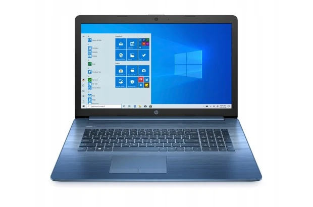 Laptop HP 17-by2019ds / 22J78UAR / Intel N4020 / 8GB /SSD 256GB / Intel UHD / HD+ / Win11/ Niebieski