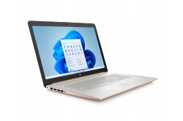 Laptop HP 17-by2022ds / 5R3F5UAR / Intel Silver N5030 / 8GB / SSD 512GB / Intel UHD / HD+ / Win 11 / Różowy