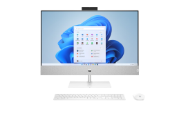 All in One HP Pavilion 27-ca1951nw / 691G5EA / Intel i5 / 16GB / SSD 512GB / Intel UHD / FullHD / Win 11 / Biały