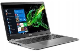 Laptop Acer A315 / NX.A0TAA.005 / Intel i5 / 16GB / SSD 512GB / Intel UHD / FullHD / Win11 Pro / Szary