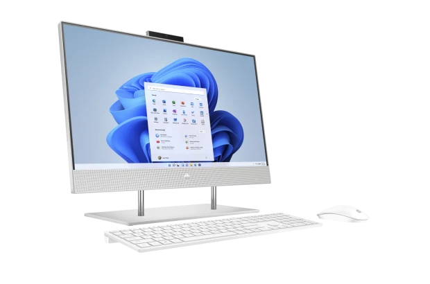 All in One HP 24-dp0431nw / 50D89EA / AMD Ryzen 3 / 16GB / SSD 256GB / AMD Radeon / FullHD / Win 11 / Srebrny