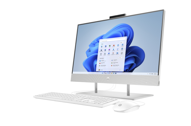 All in One HP 24-dp0431nw / 50D89EA / AMD Ryzen 3 / 16GB / SSD 256GB / AMD Radeon / FullHD / Win 11 / Srebrny