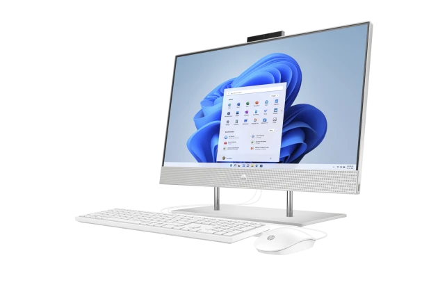 All in One HP 24-dp0431nw / 50D89EA / AMD Ryzen 3 / 16GB / SSD 256GB / AMD Radeon / FullHD / Win 11 / Srebrny