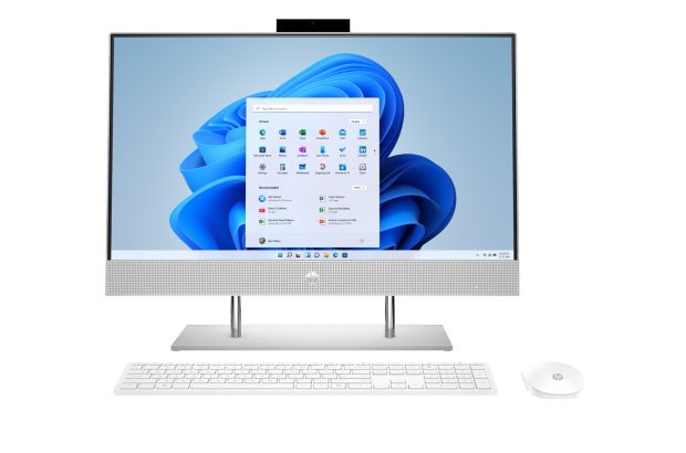 All in One HP 24-dp0431nw / 50D89EA / AMD Ryzen 3 / 16GB / SSD 256GB / AMD Radeon / FullHD / Win 11 / Srebrny