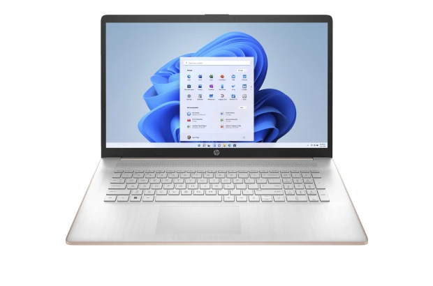 Laptop HP 17-cp0005ds / 601S5UA / AMD Ryzen 3 / 16GB / SSD 512GB / AMD Radeon / HD+ / Win 11 / Różowy