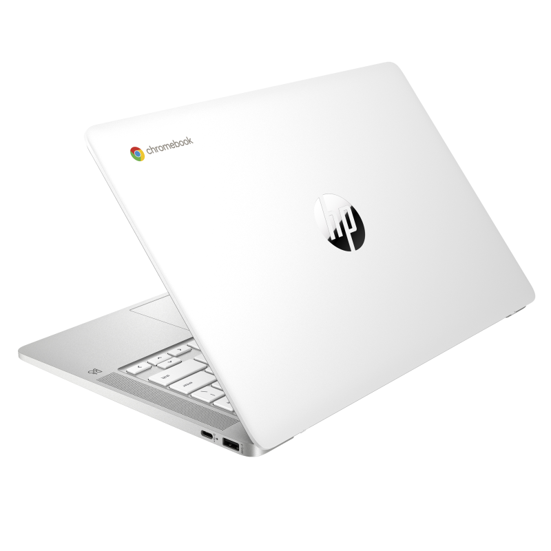 Laptop Chromebook 14a-na0210nr / 60F58UAR / Intel N4120 / 4GB / eMMC 64GB / Intel UHD / HD / Chrome OS / Biały