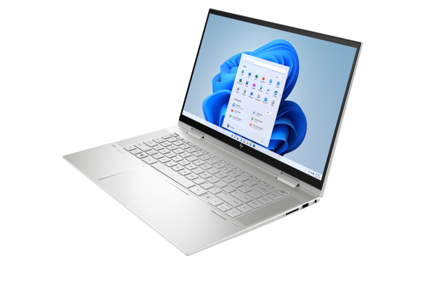 Laptop 2w1 HP ENVY x360 15-es2050WM / 5U0Q5UA / Intel i5 / 8GB / SSD 256GB / Intel Xe / FullHD / Dotyk / Win 11 / Srebrny