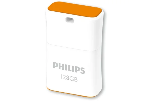 Pendrive Philips USB 2.0 128GB Pico Edition Sunrise Orange