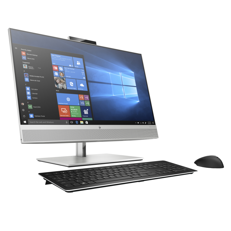 All in One HP EliteOne 800 G6 / 273B8EAR / Intel i7 / 16GB / SSD 512GB / Intel UHD / FullHD / Win 11 Pro / Srebrny