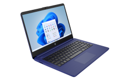 Laptop HP 14s-fq0022na / 1L6S8EAR / AMD 3020e / 4GB / eMMc 64GB / AMD Radeon / HD / Win 11 / Fioletowy