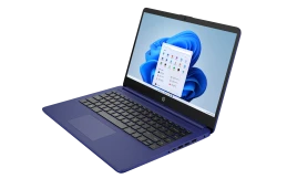 Laptop HP 14s-fq0022na / 1L6S8EAR / AMD 3020e / 4GB / eMMc 64GB / AMD Radeon / HD / Win 11 / Fioletowy